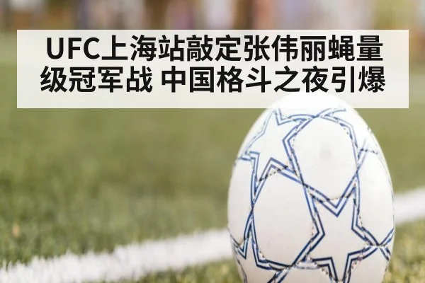 UFC上海站敲定张伟丽蝇量级冠军战 中国格斗之夜引爆